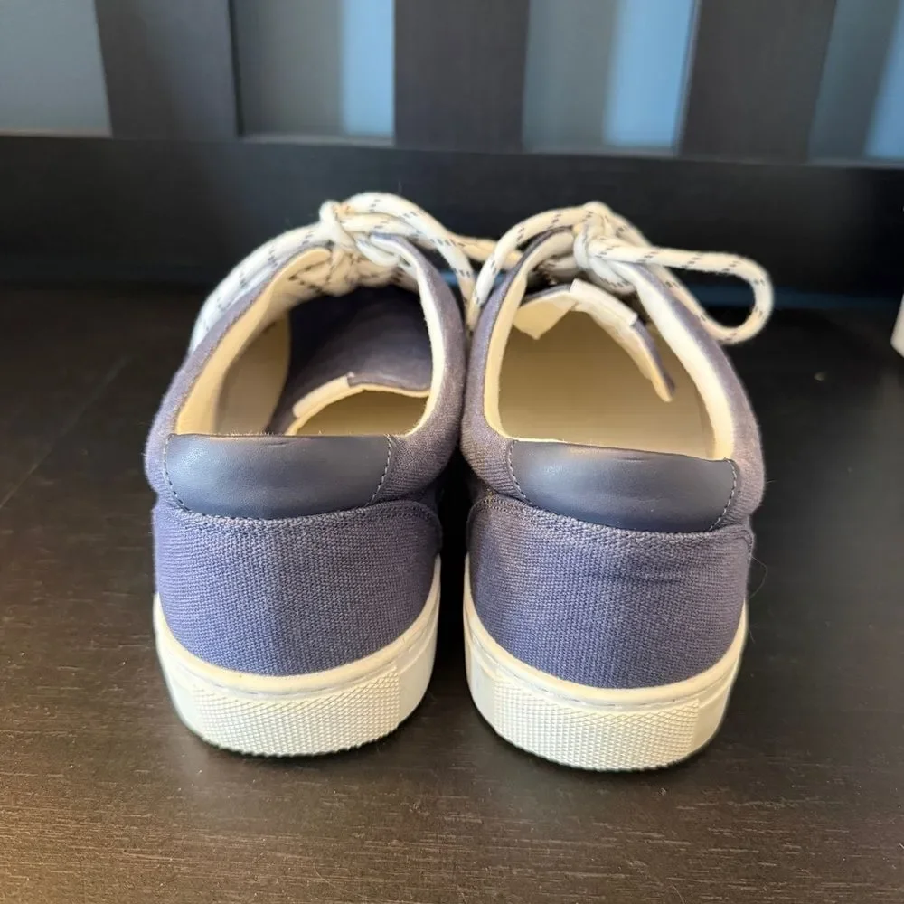 J.Crew Explorer Canvas Laced Sneaker Navy Blue Men’s Size 11.5